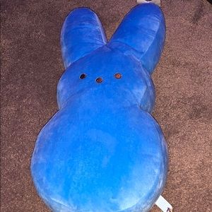 Blue Peep Pillow